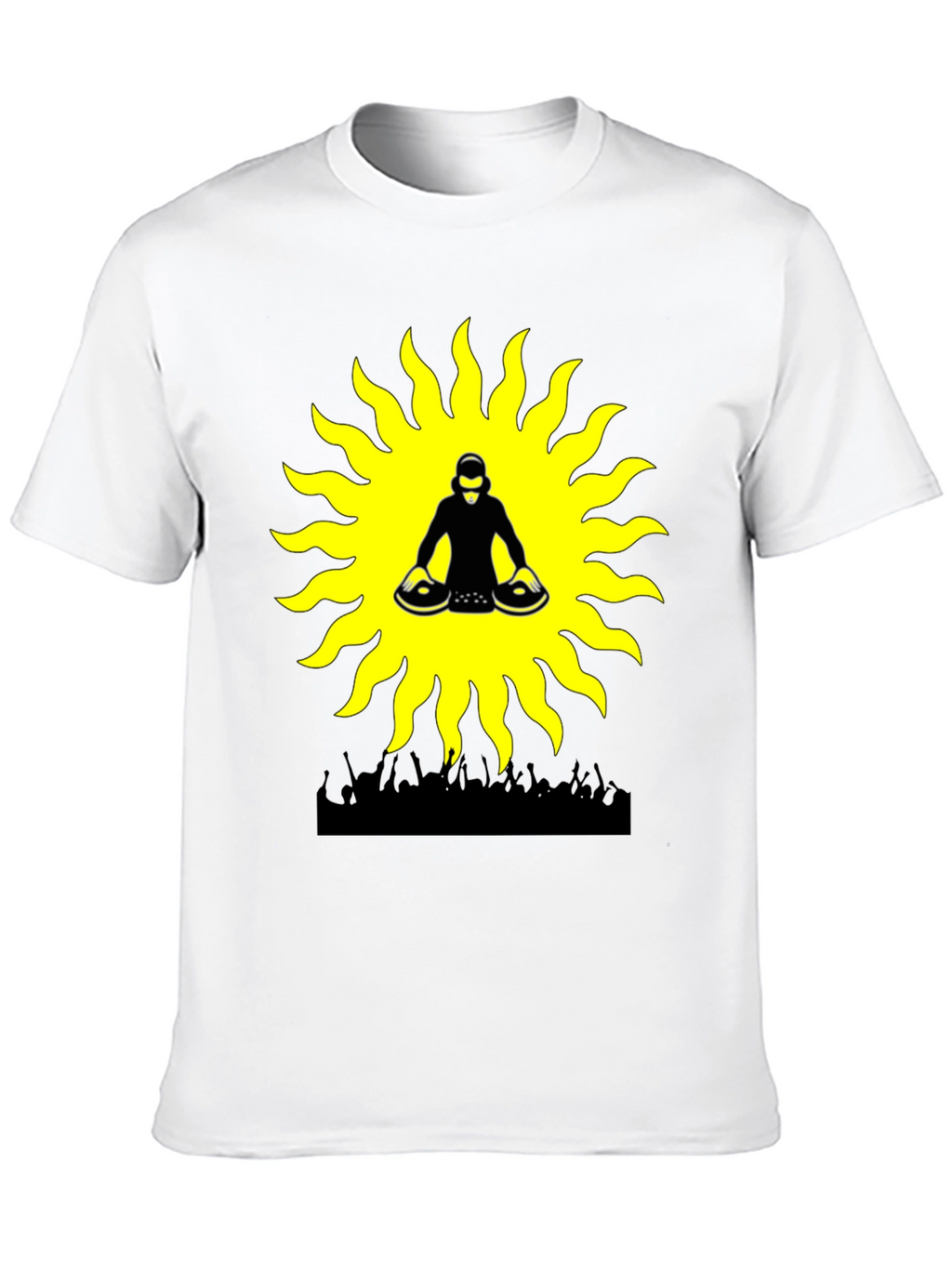 DJ Sun Graphic Tee - Party Vibes