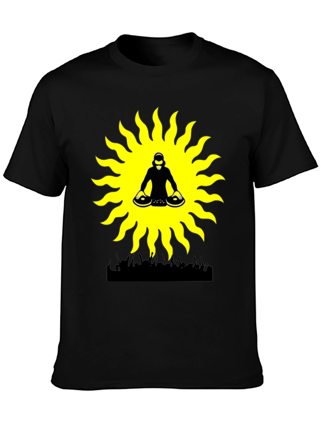 DJ Sun Graphic Tee - Party Vibes