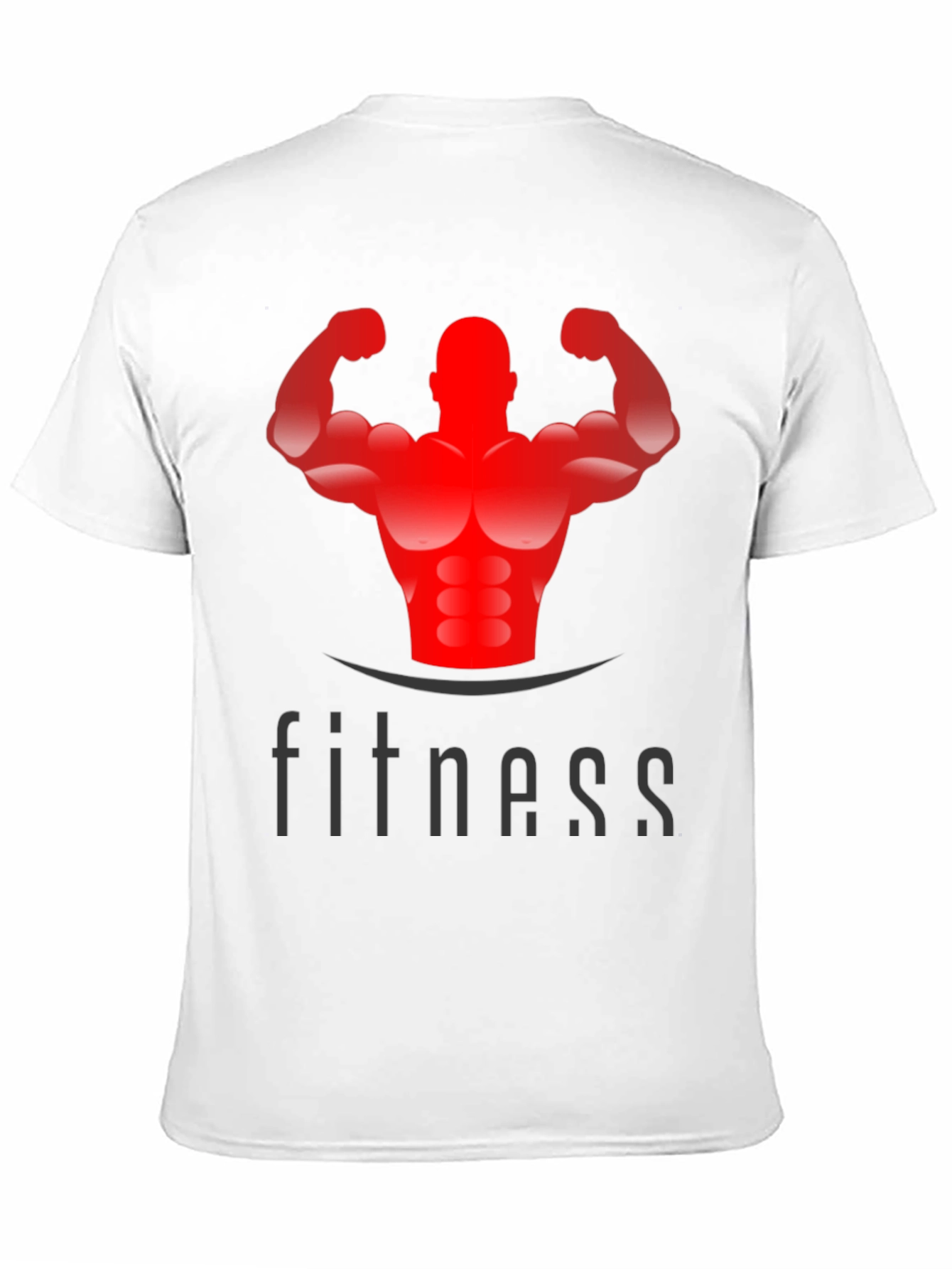 Fitness Graphic Black T-Shirt