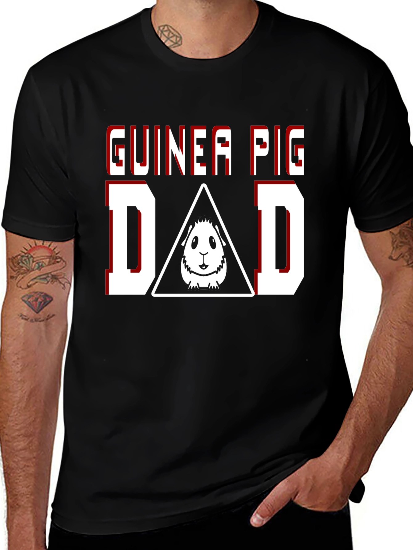 Guinea Pig Dad T-Shirt