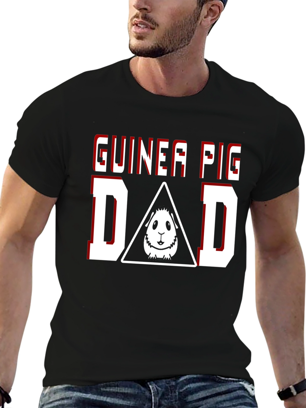 Guinea Pig Dad T-Shirt