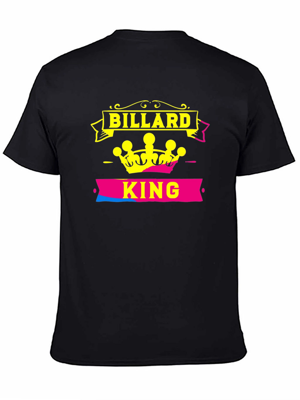 Billard King T-Shirt - Black