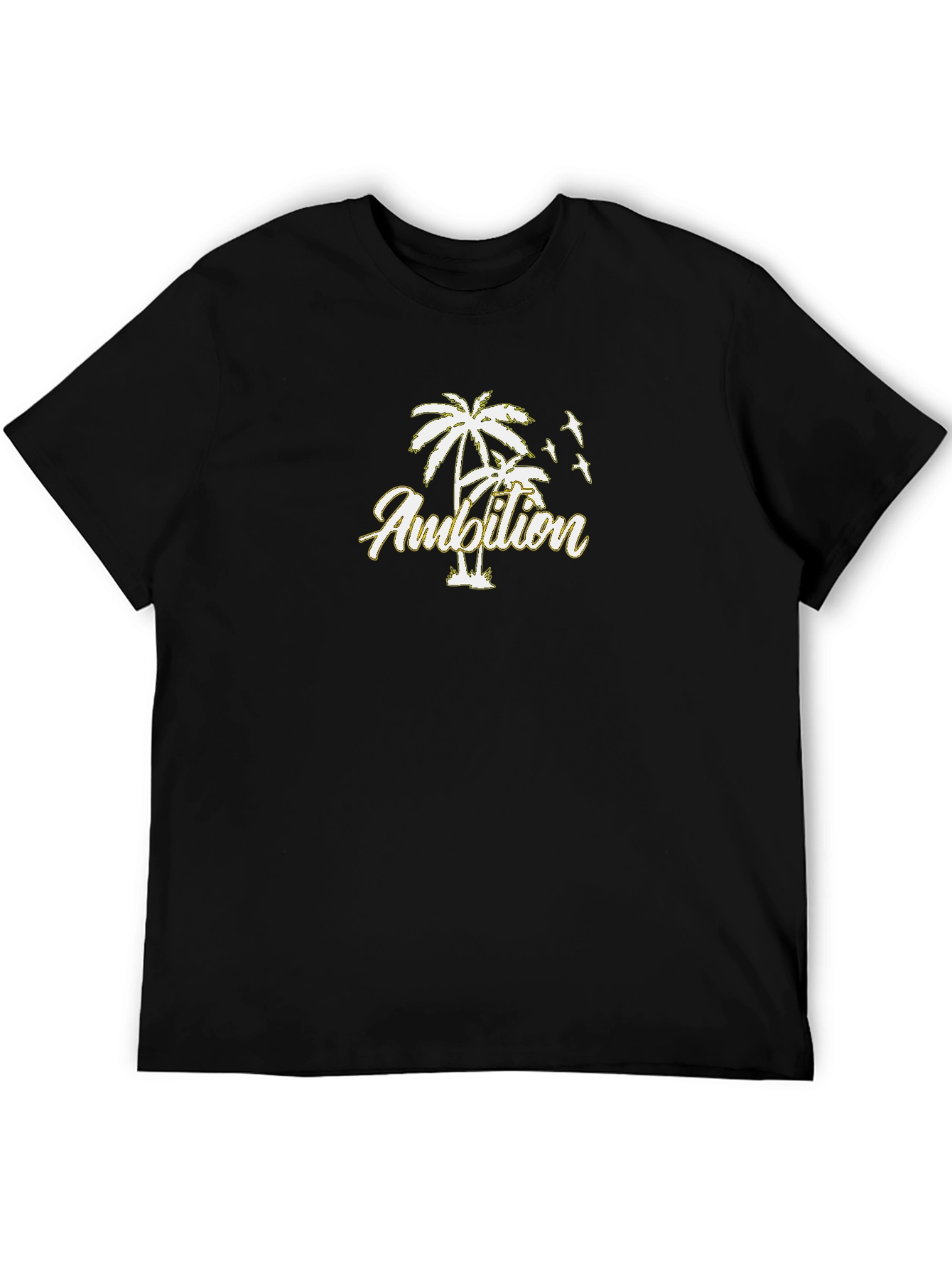 Ambition Graphic Black T-Shirt