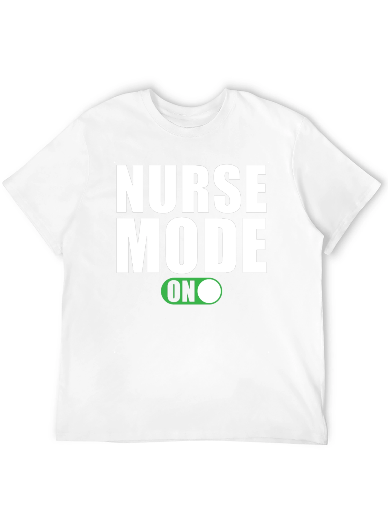 Nurse Mode ON Graphic T-Shirt - Black