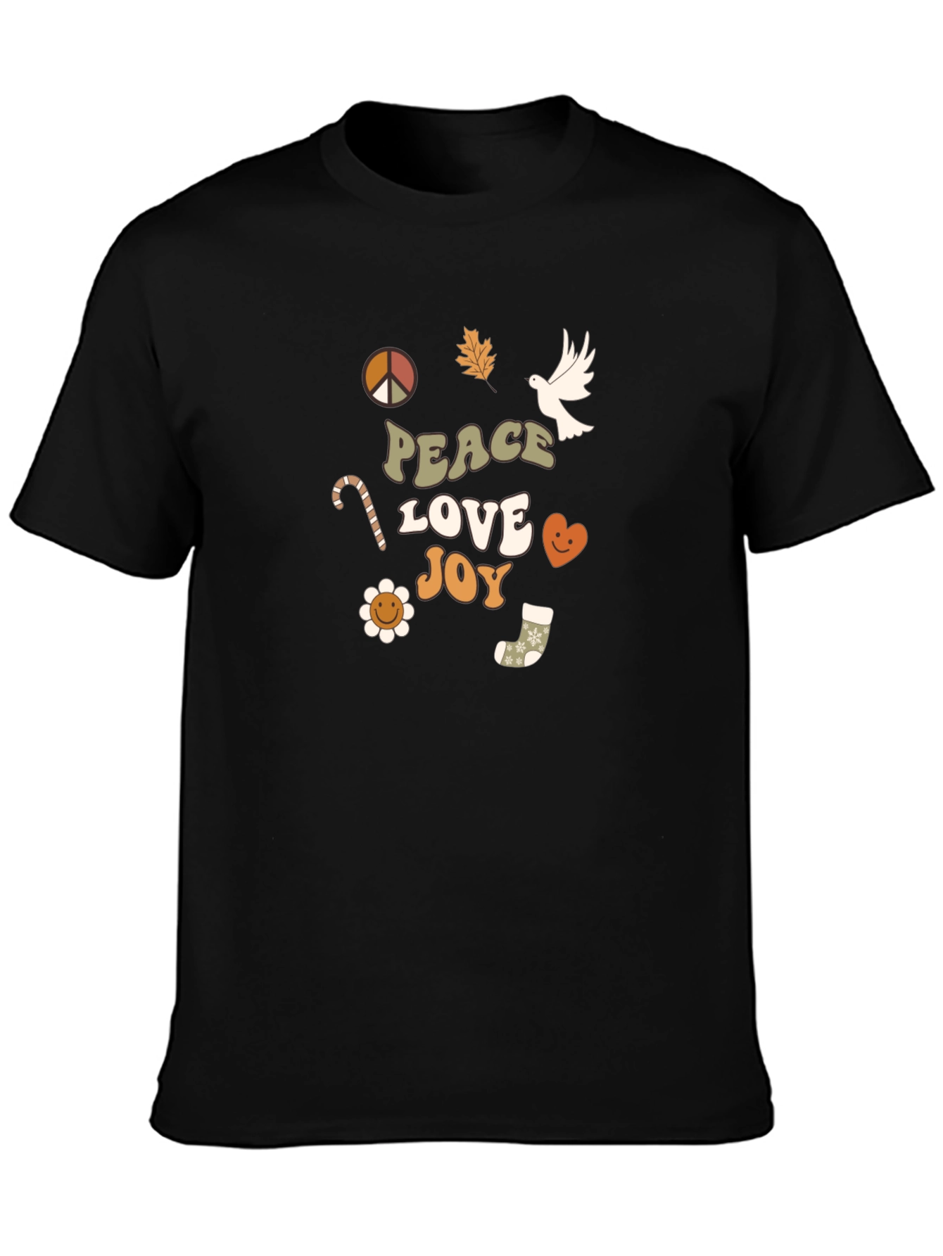 Peace Love Joy Graphic T-Shirt