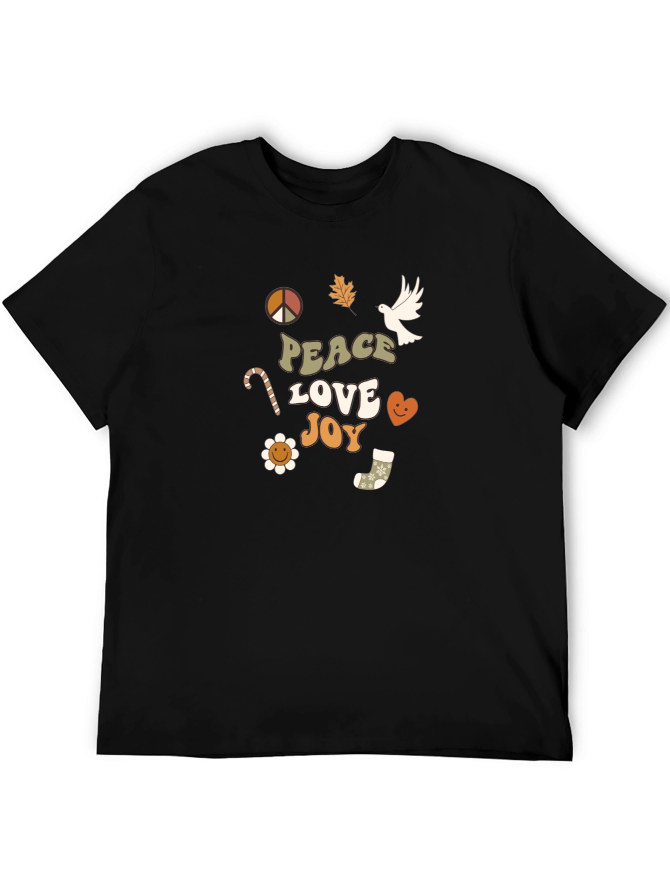 Peace Love Joy Graphic T-Shirt