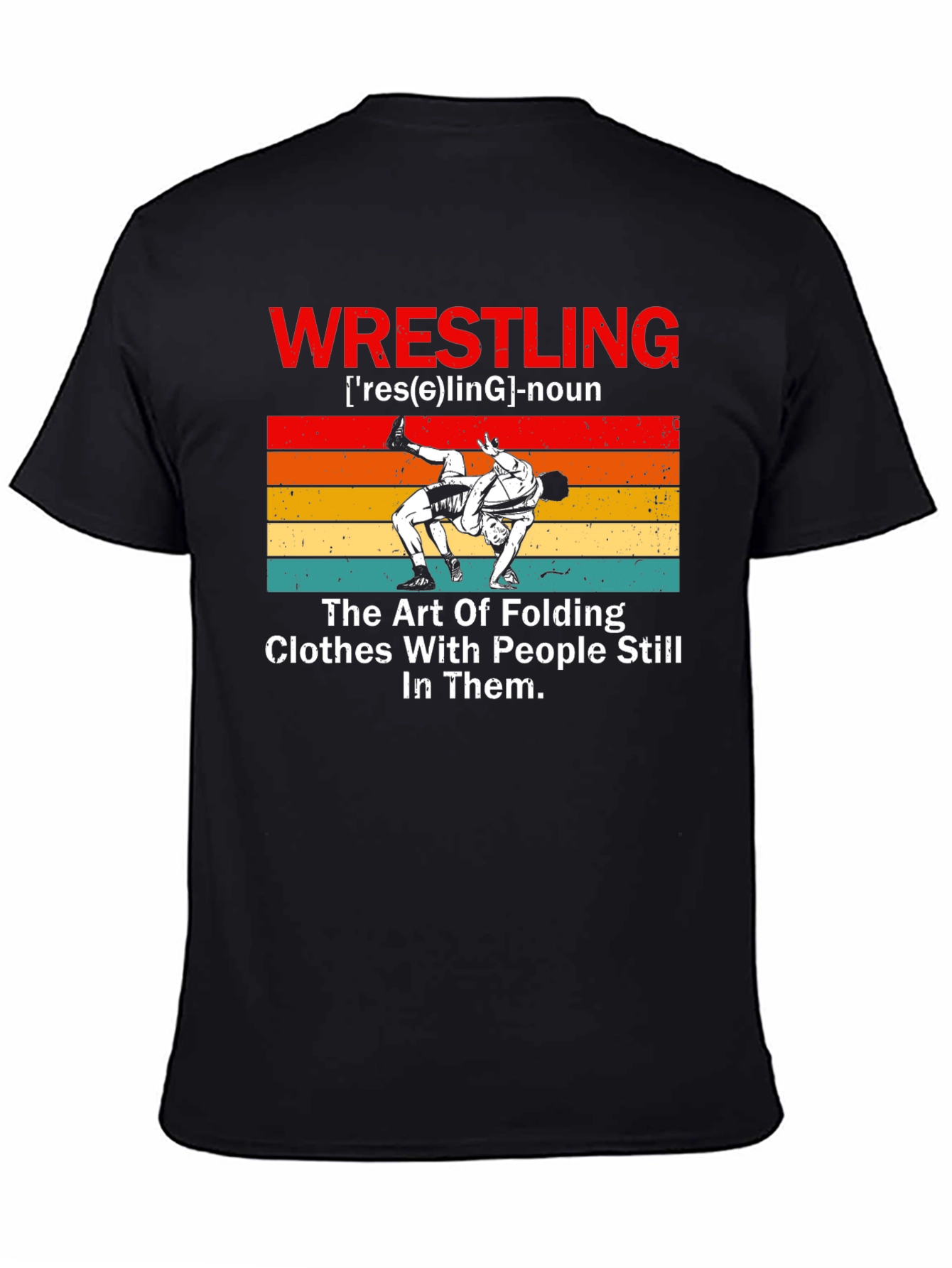 Wrestling Definition Graphic T-Shirt