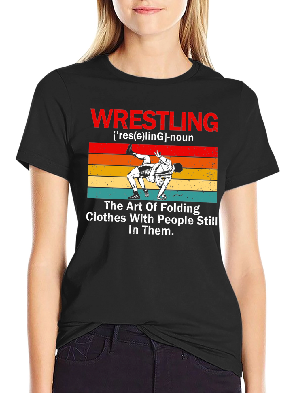 Wrestling Definition Graphic T-Shirt