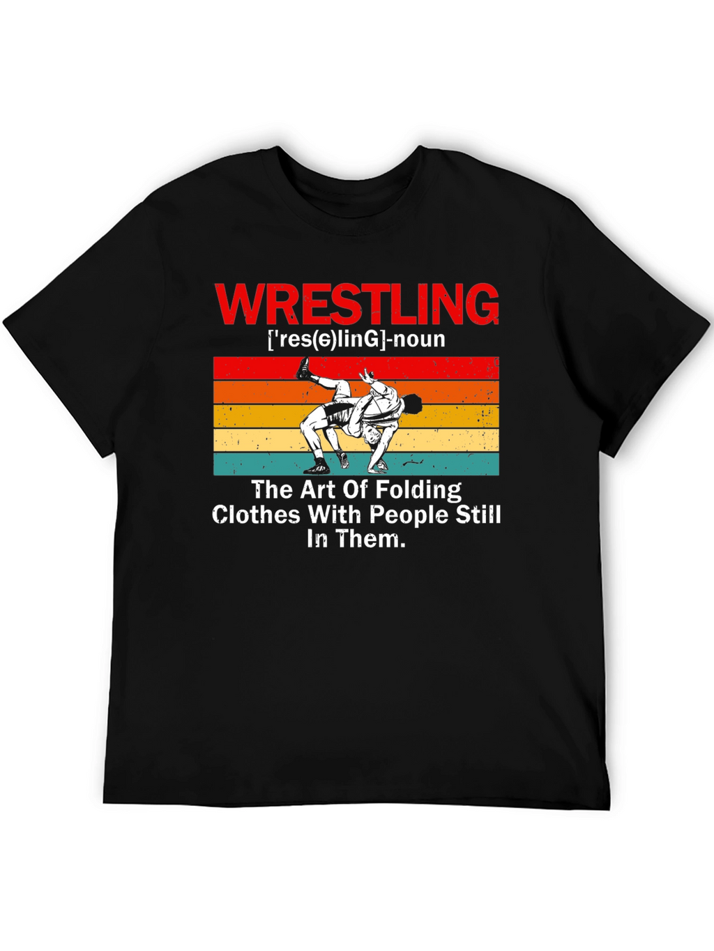 Wrestling Definition Graphic T-Shirt