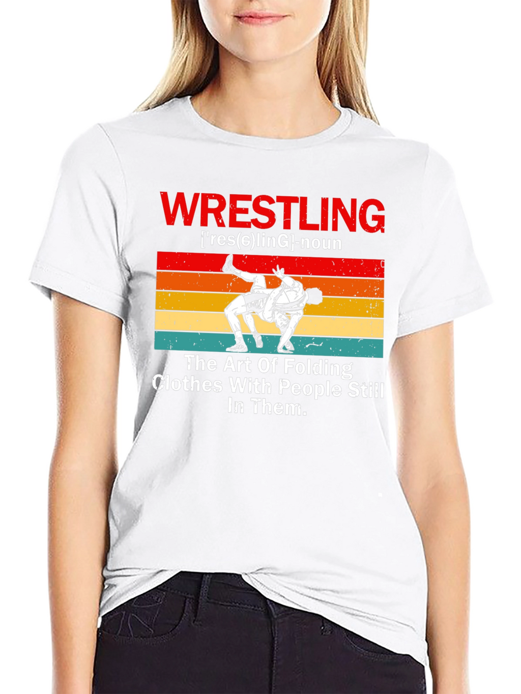 Wrestling Definition Graphic T-Shirt