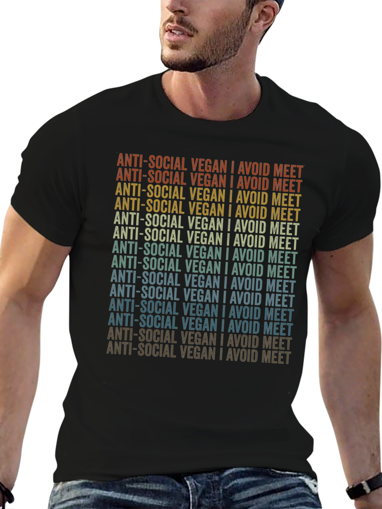 Anti-Social Vegan Graphic Tee