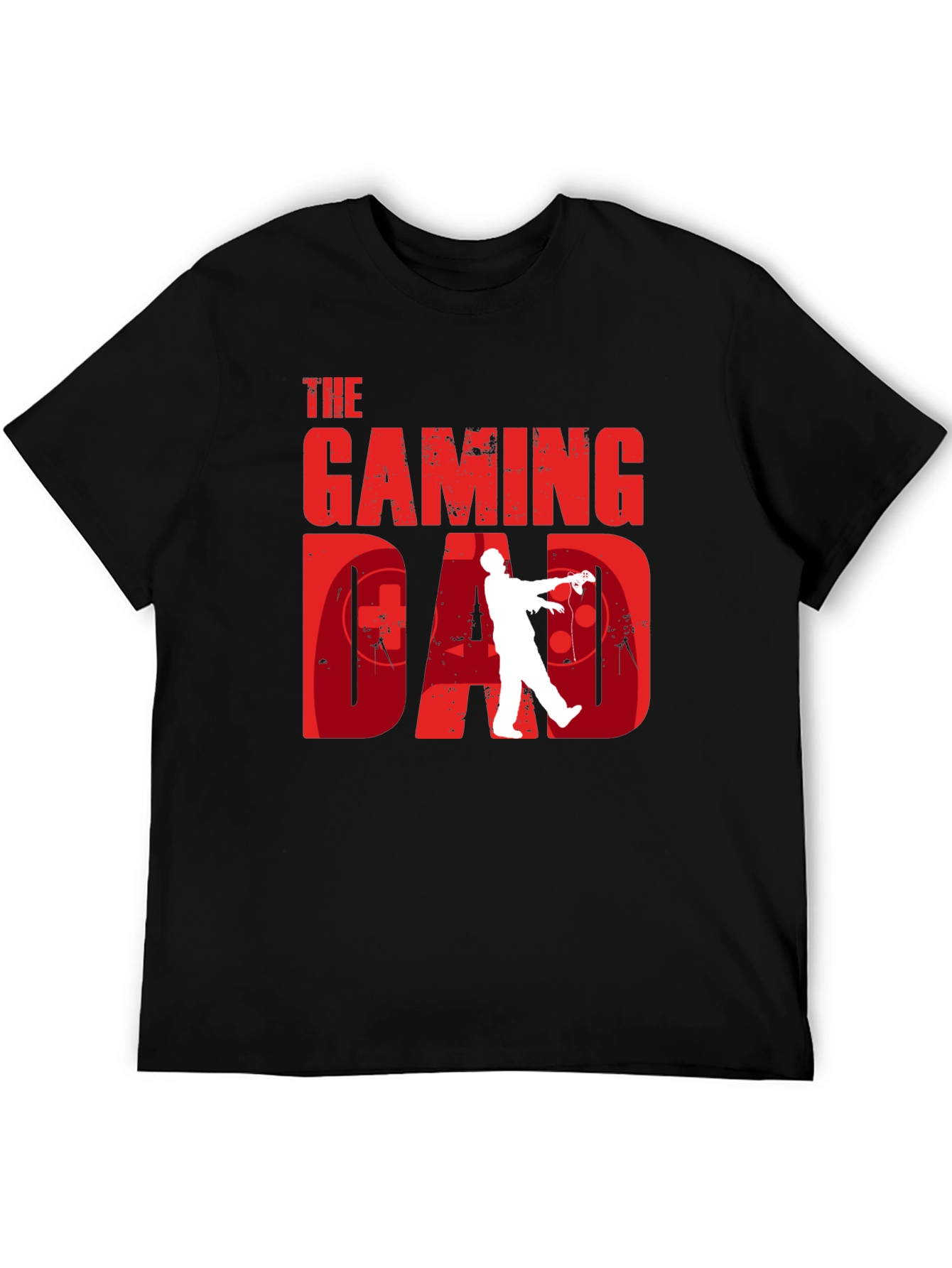 Gaming Dad T-Shirt - Gamer Zombie Graphic Tee