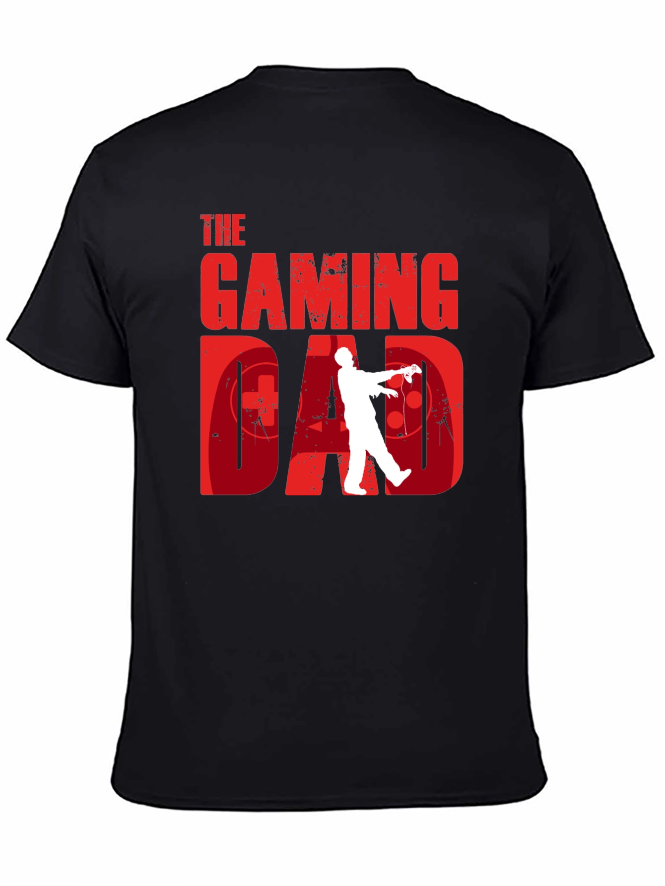 Gaming Dad T-Shirt - Gamer Zombie Graphic Tee