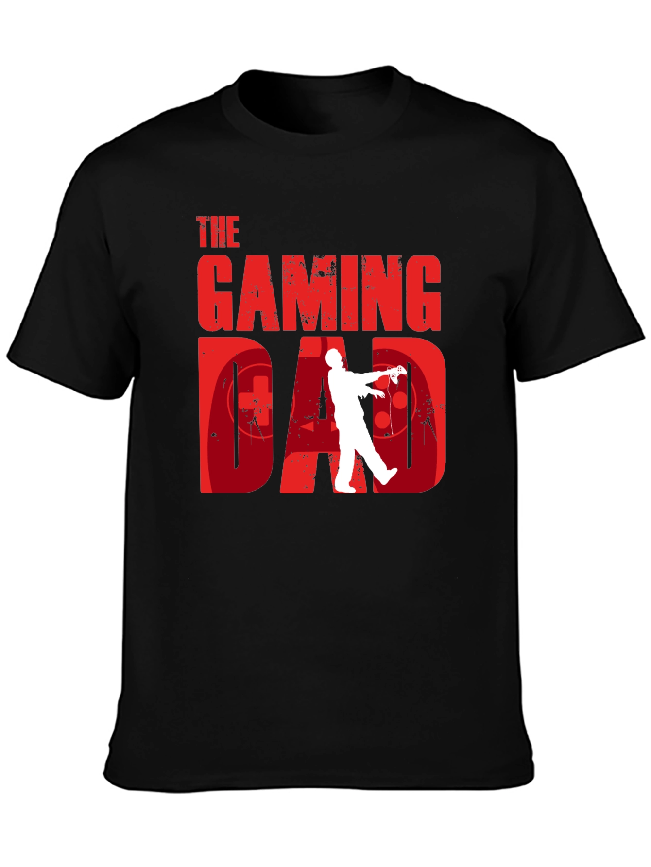 Gaming Dad T-Shirt - Gamer Zombie Graphic Tee