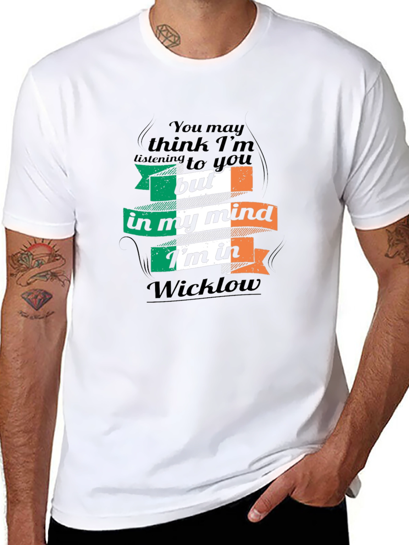 Wicklow Ireland T-Shirt Funny Irish Pride Tee