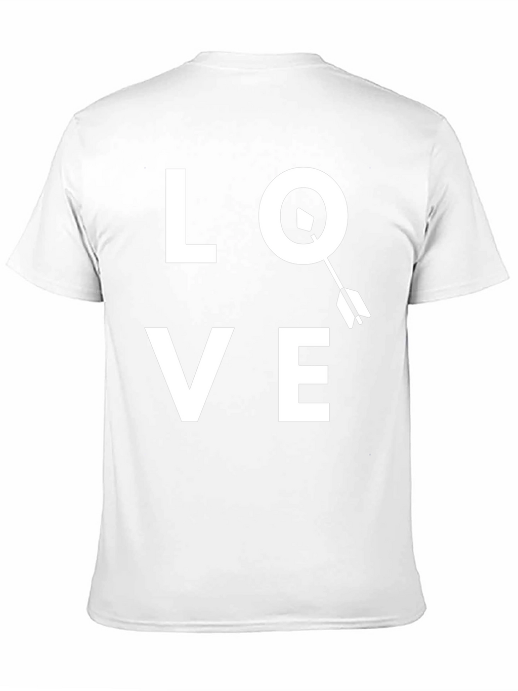 Love Arrow Graphic T-Shirt - Black