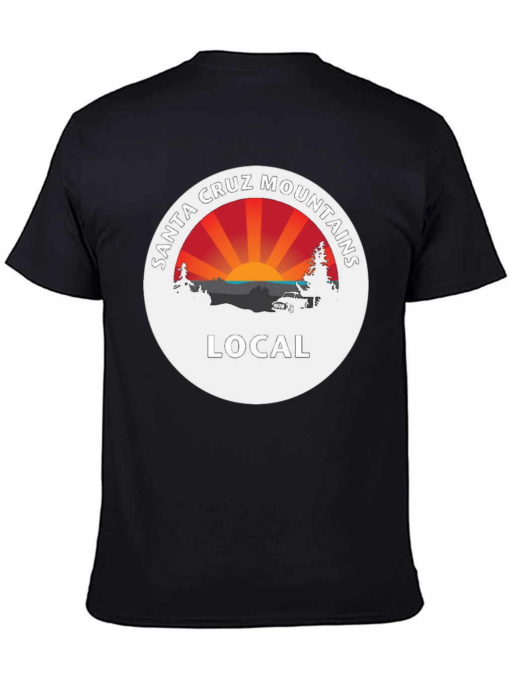 Santa Cruz Mountains Local T-Shirt
