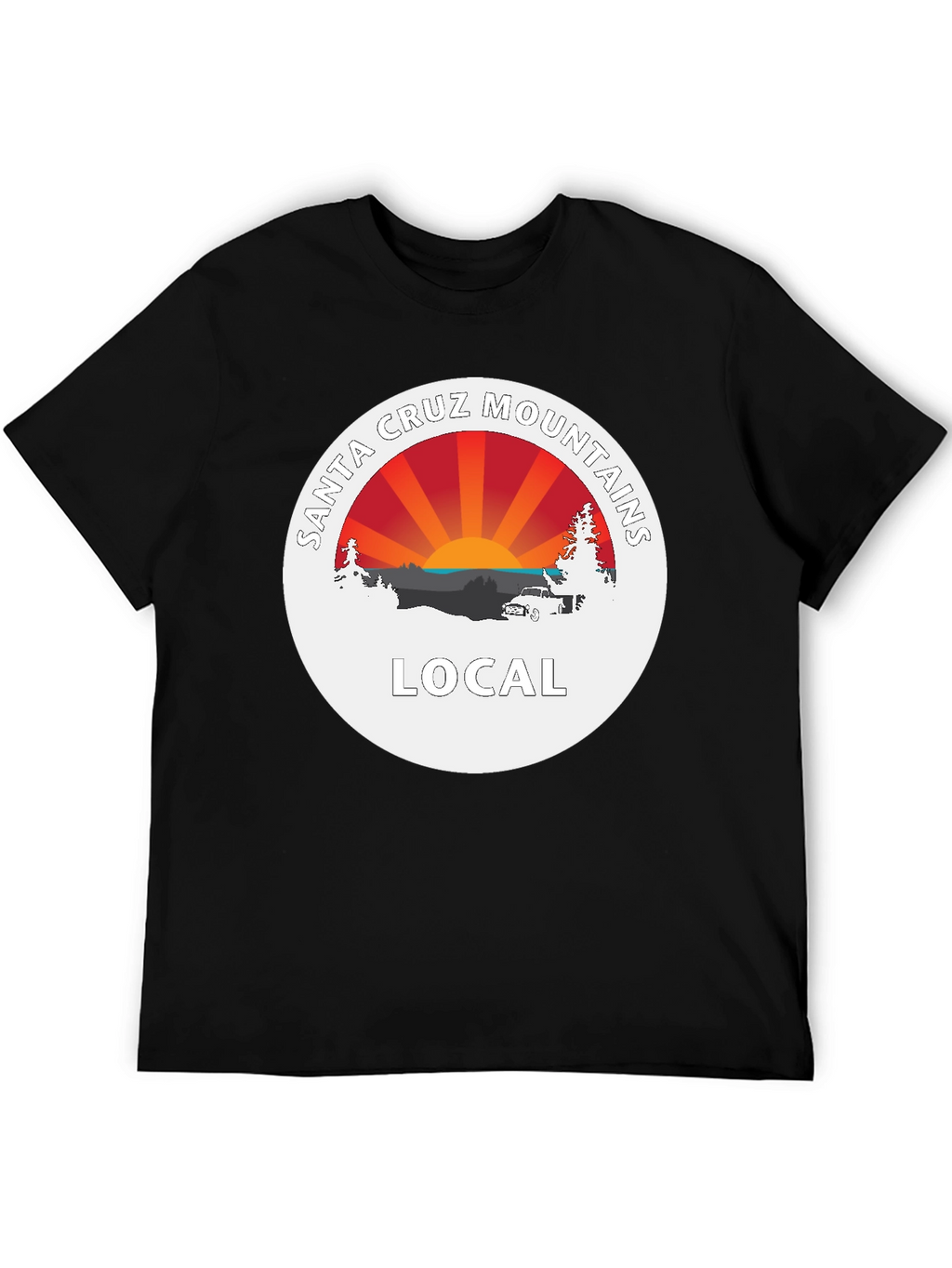 Santa Cruz Mountains Local T-Shirt