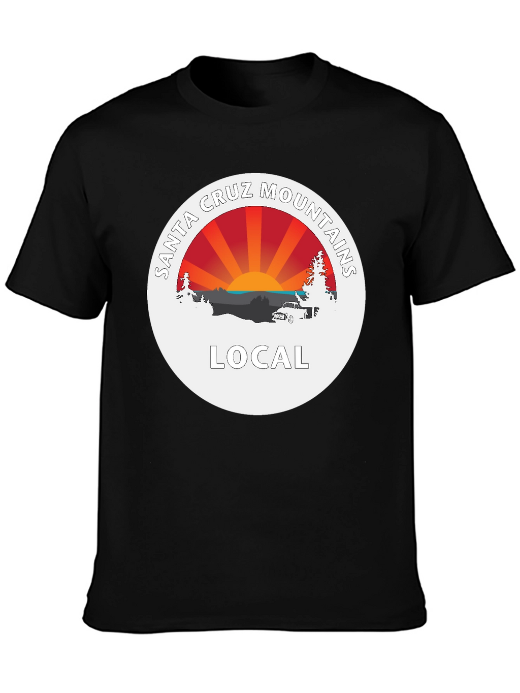 Santa Cruz Mountains Local T-Shirt