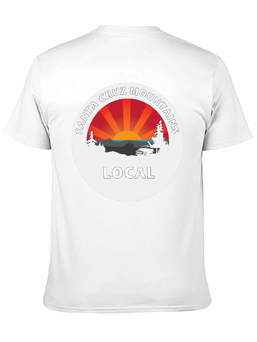 Santa Cruz Mountains Local T-Shirt