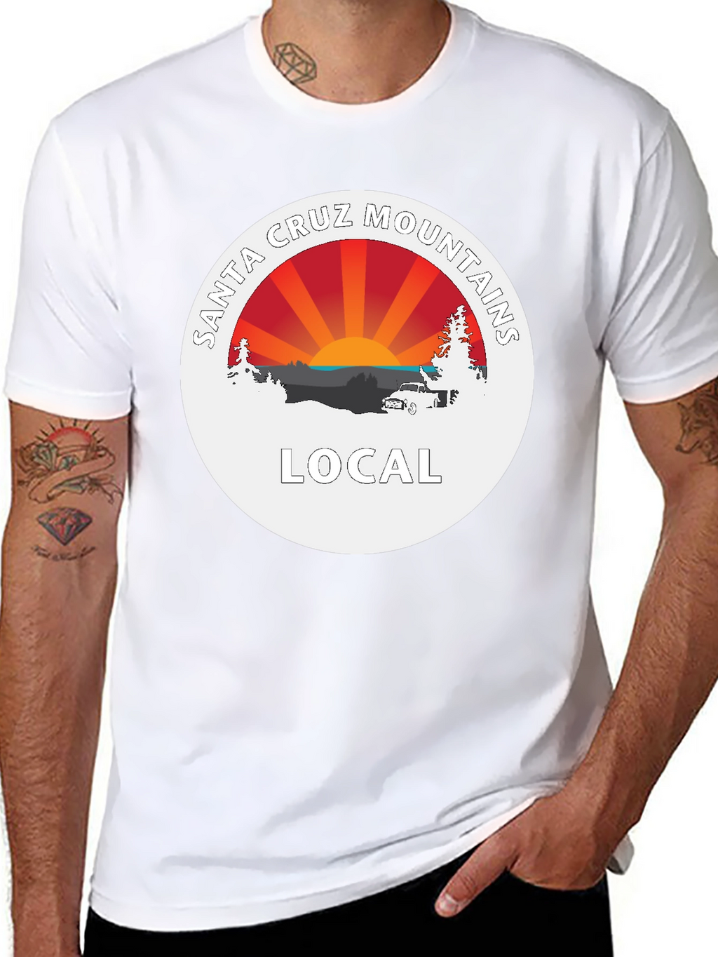 Santa Cruz Mountains Local T-Shirt