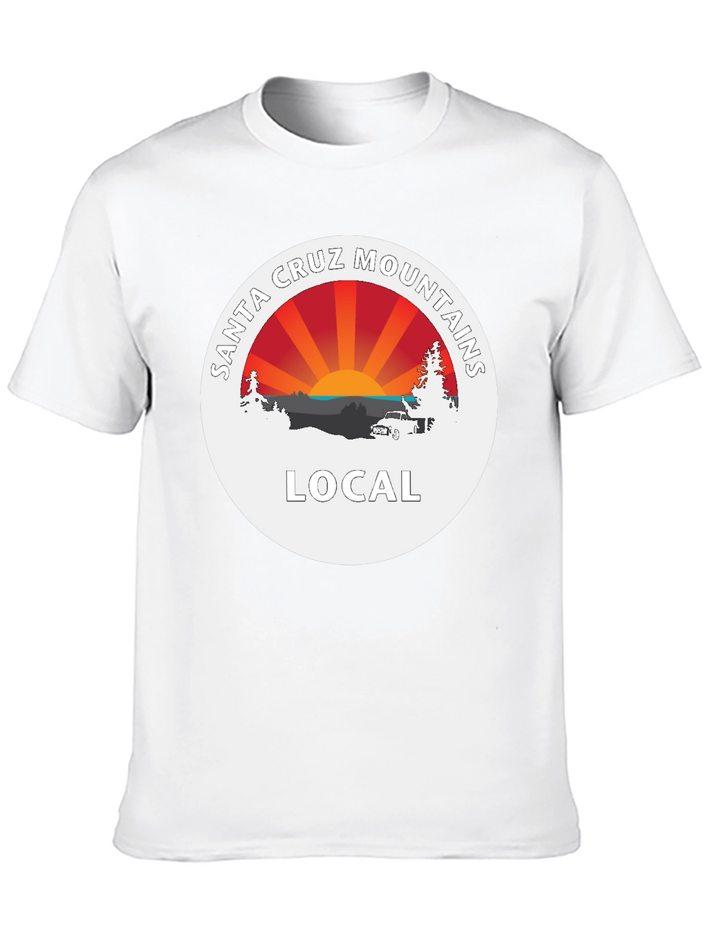 Santa Cruz Mountains Local T-Shirt