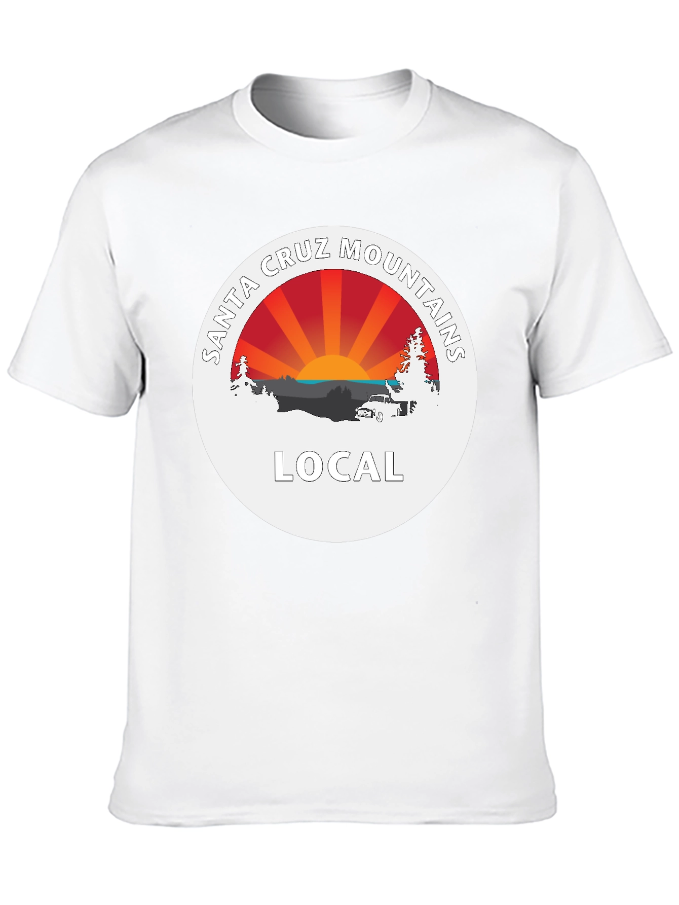 Santa Cruz Mountains Local T-Shirt
