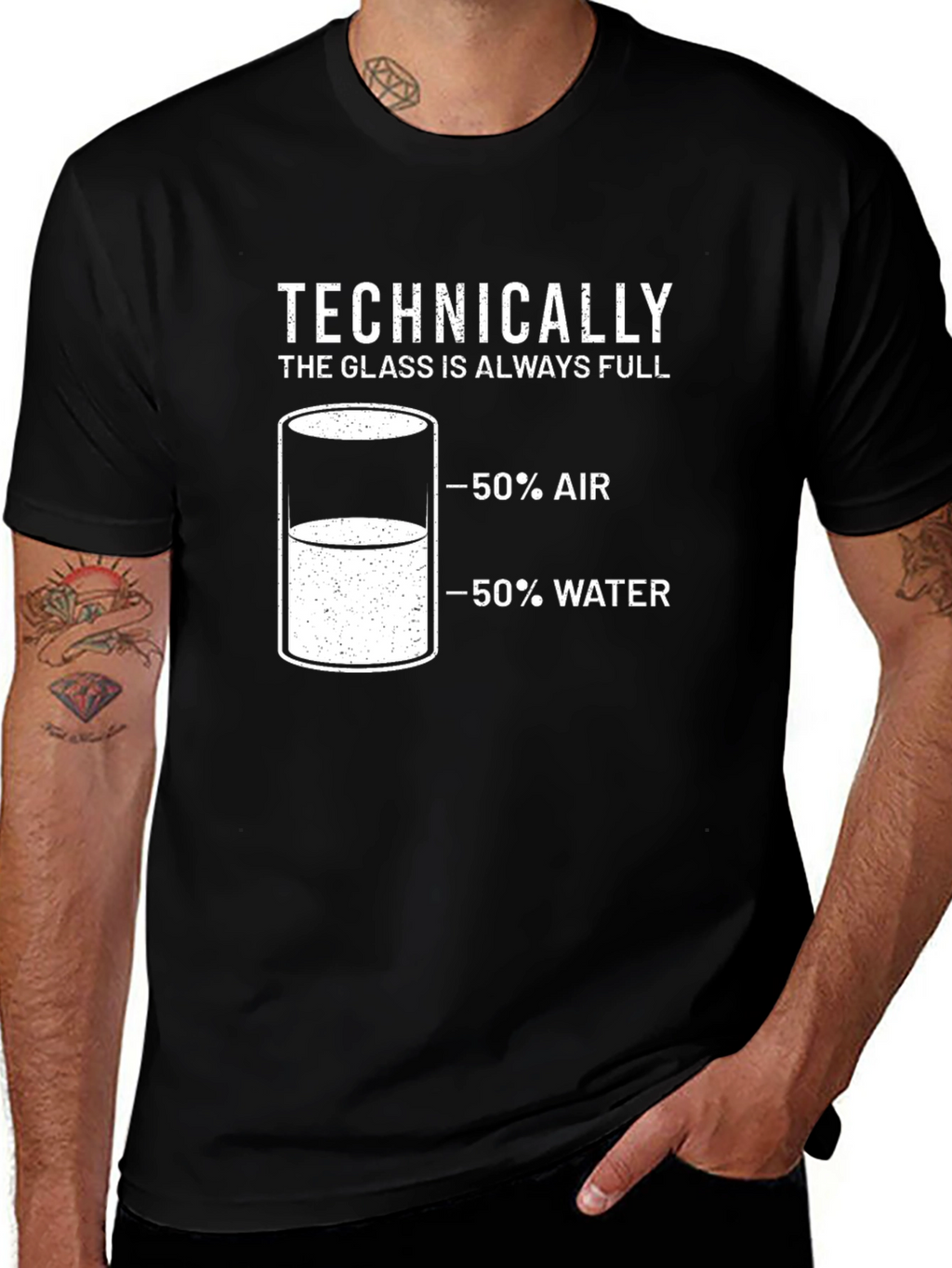 Technically The Glass Is Always Full T-Shirt
