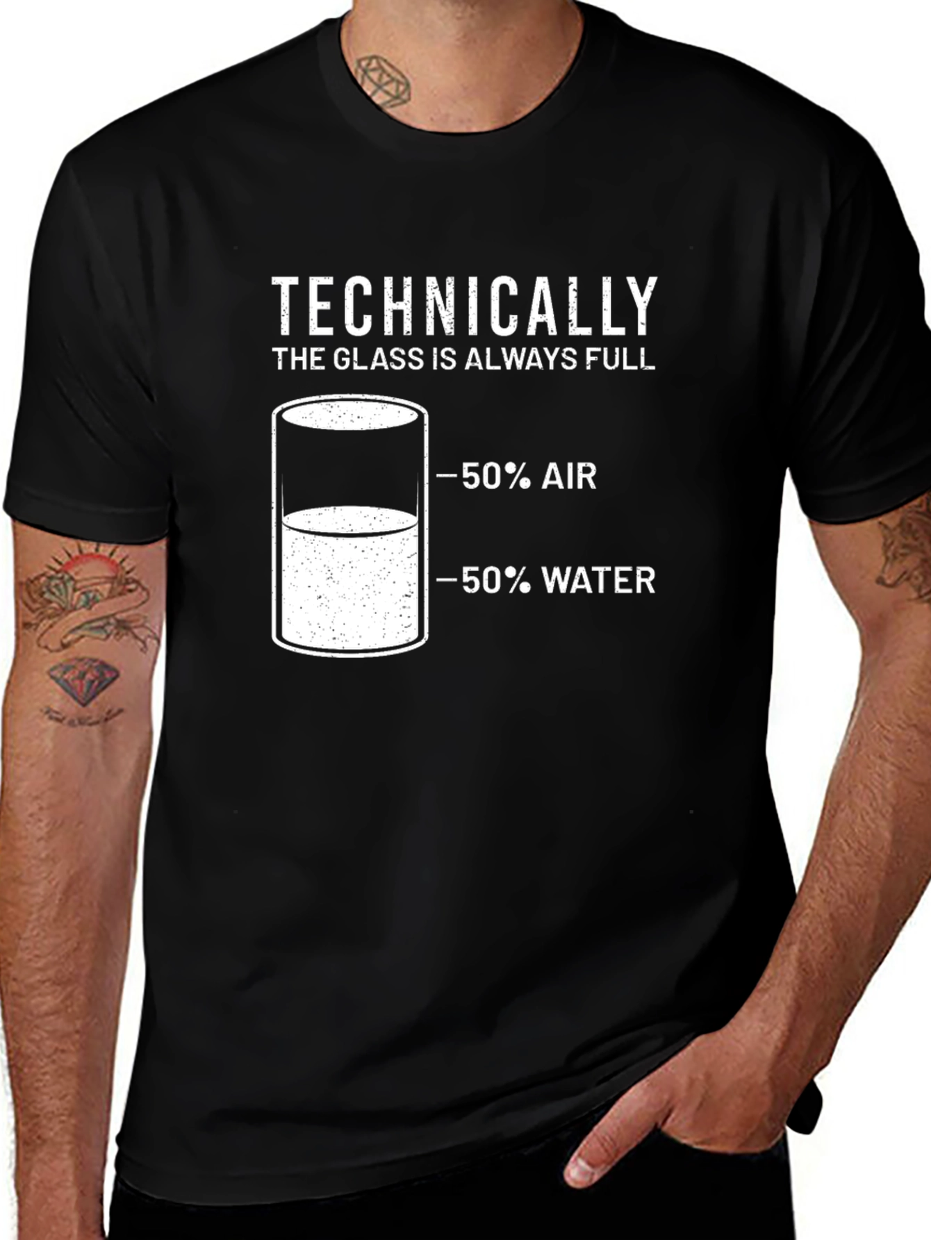 Technically The Glass Is Always Full T-Shirt