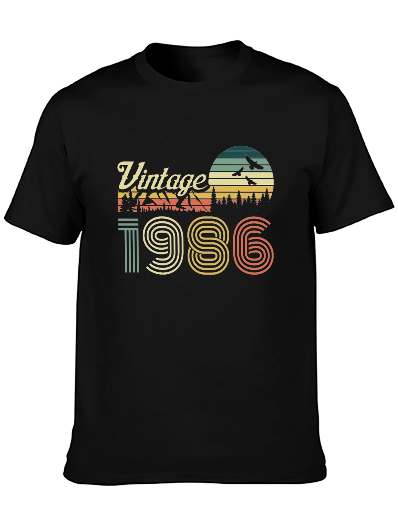 Vintage 1986 Graphic T-Shirt - Retro Style
