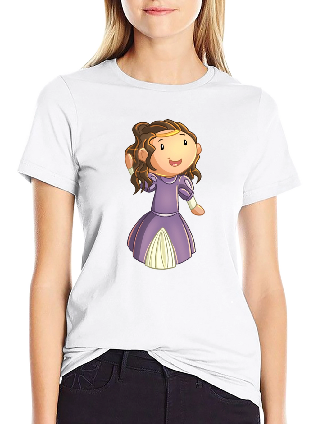 Cartoon Princess T-Shirt