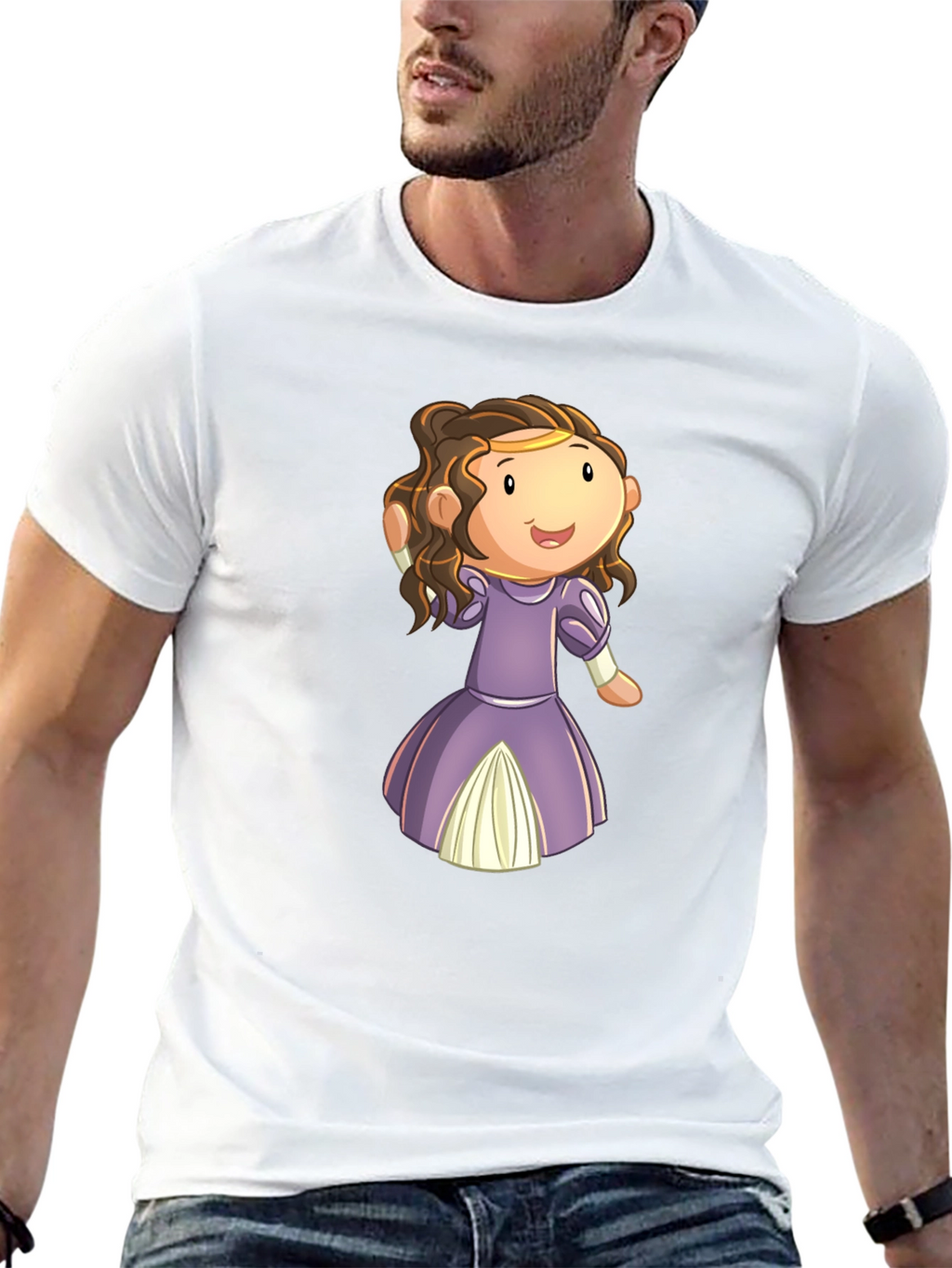Cartoon Princess T-Shirt