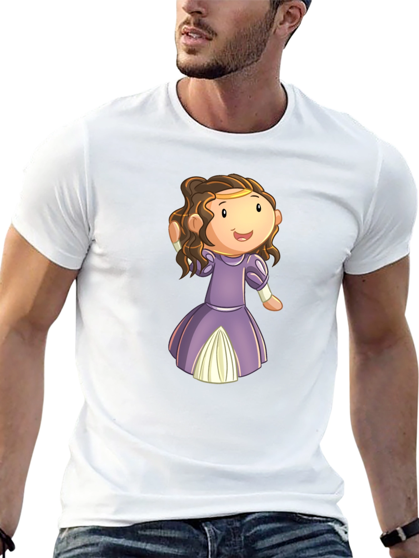 Cartoon Princess T-Shirt
