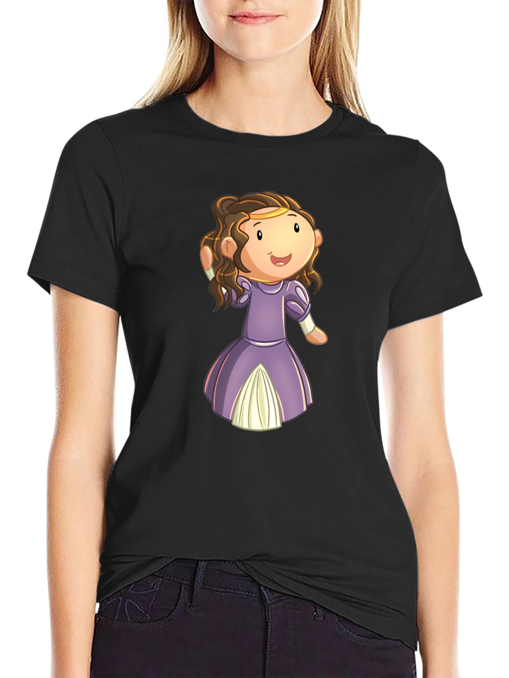 Cartoon Princess T-Shirt