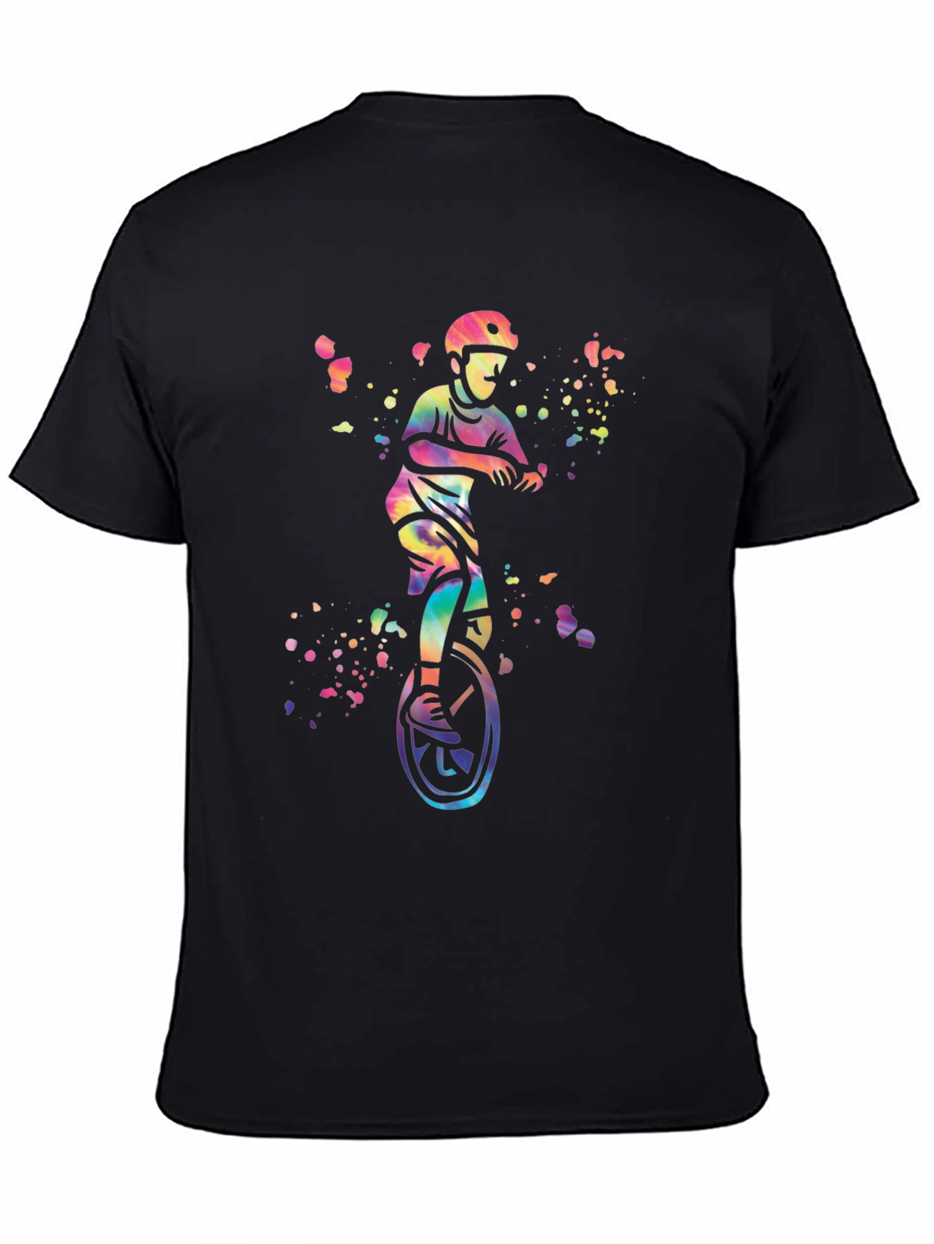 Unicycle Watercolor Graphic Tee