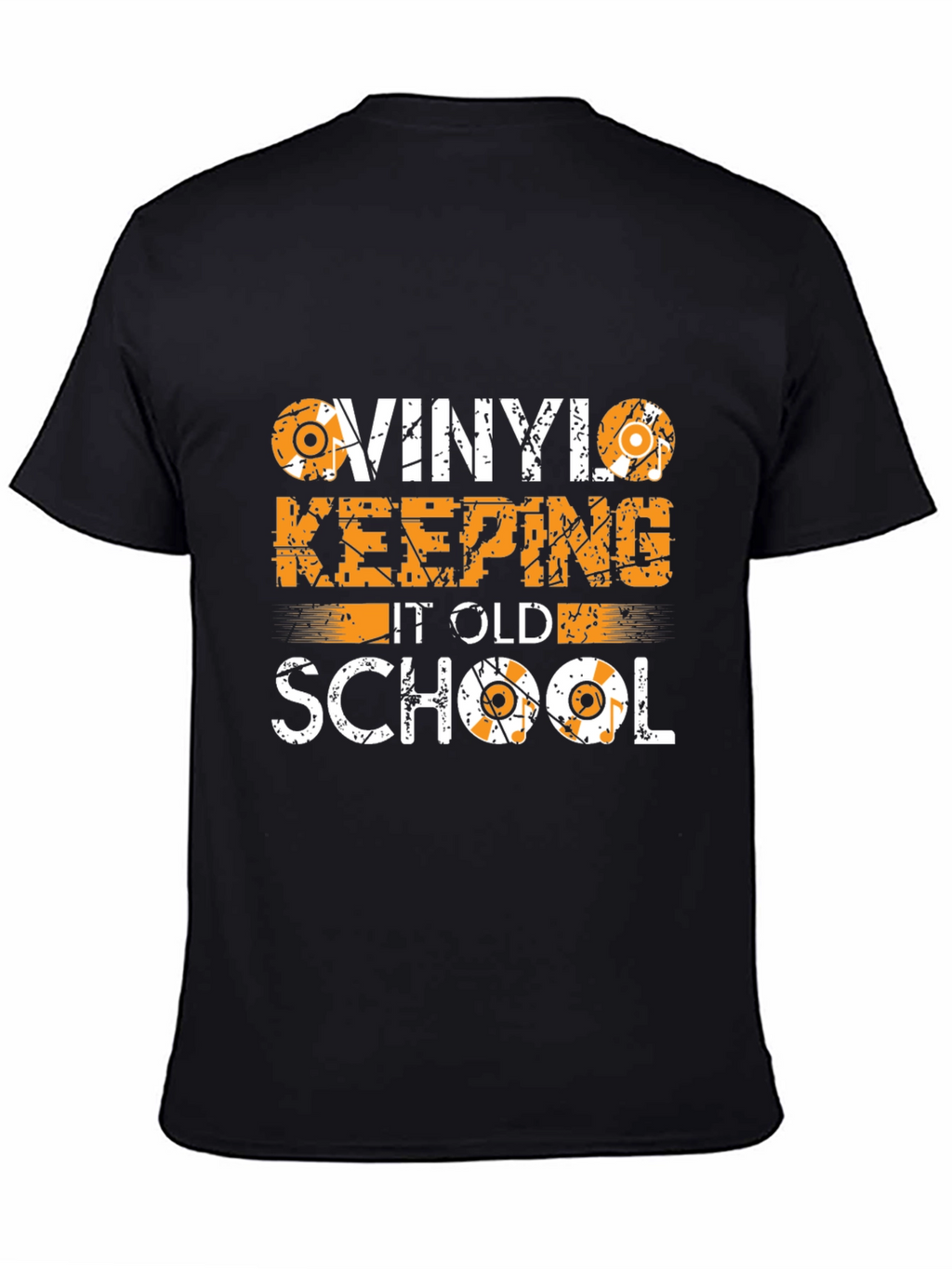 Vinyl Keeping It Old School Graphic Tee