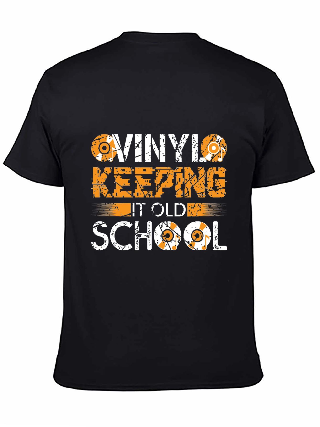 Vinyl Keeping It Old School Graphic Tee