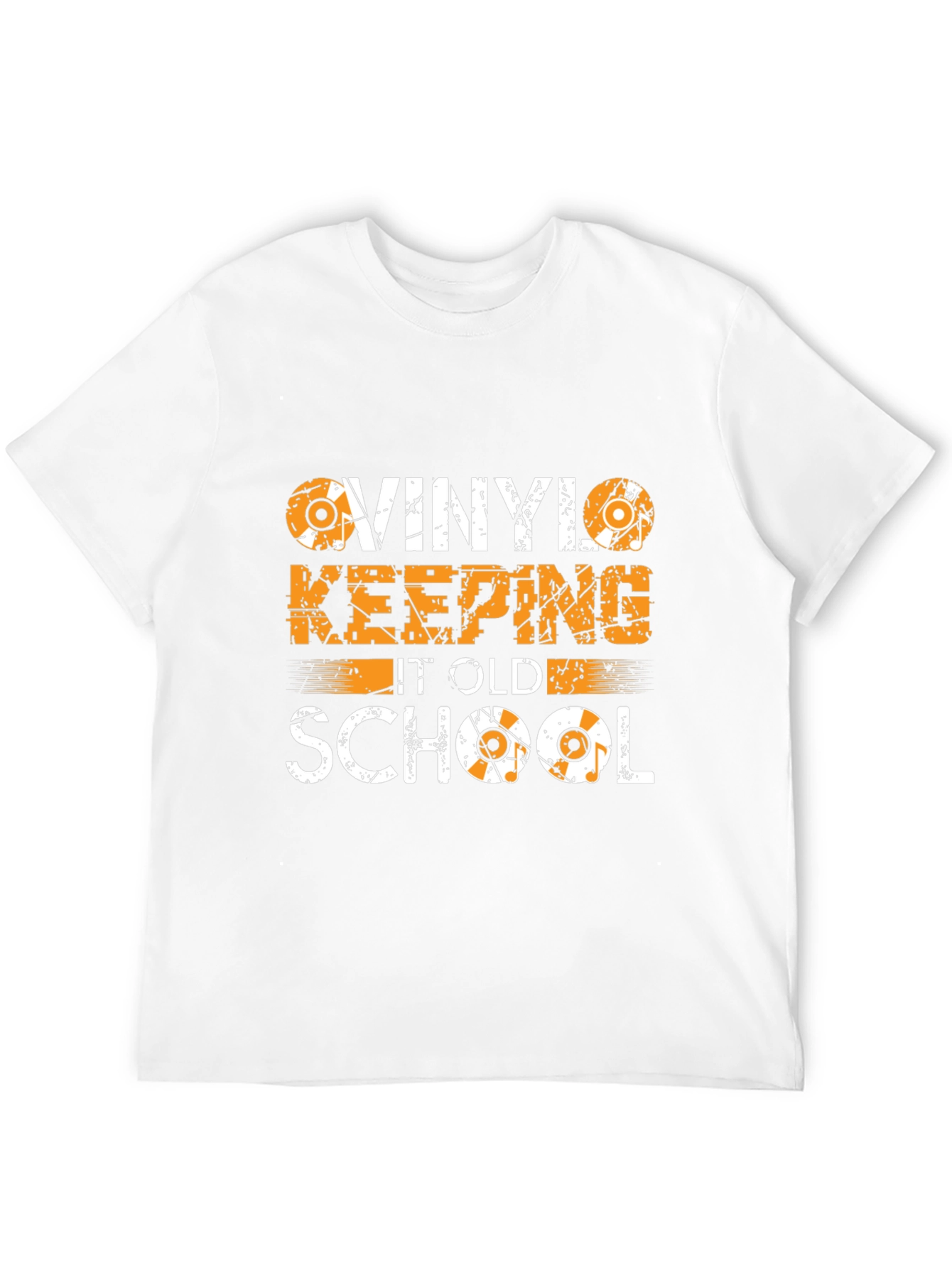 Vinyl Keeping It Old School Graphic Tee