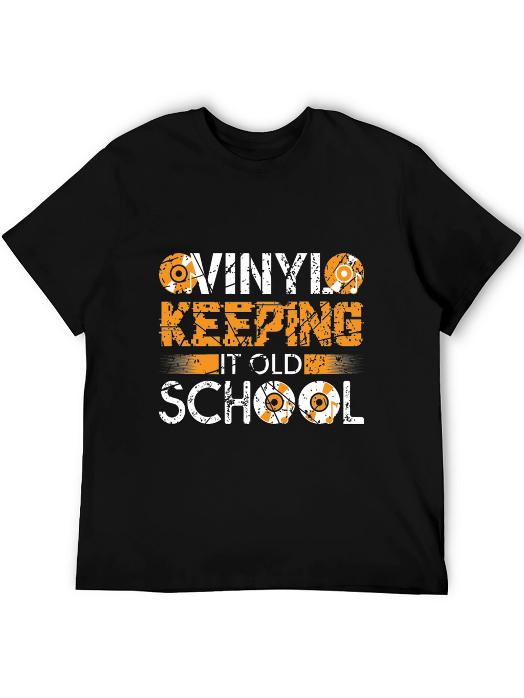 Vinyl Keeping It Old School Graphic Tee