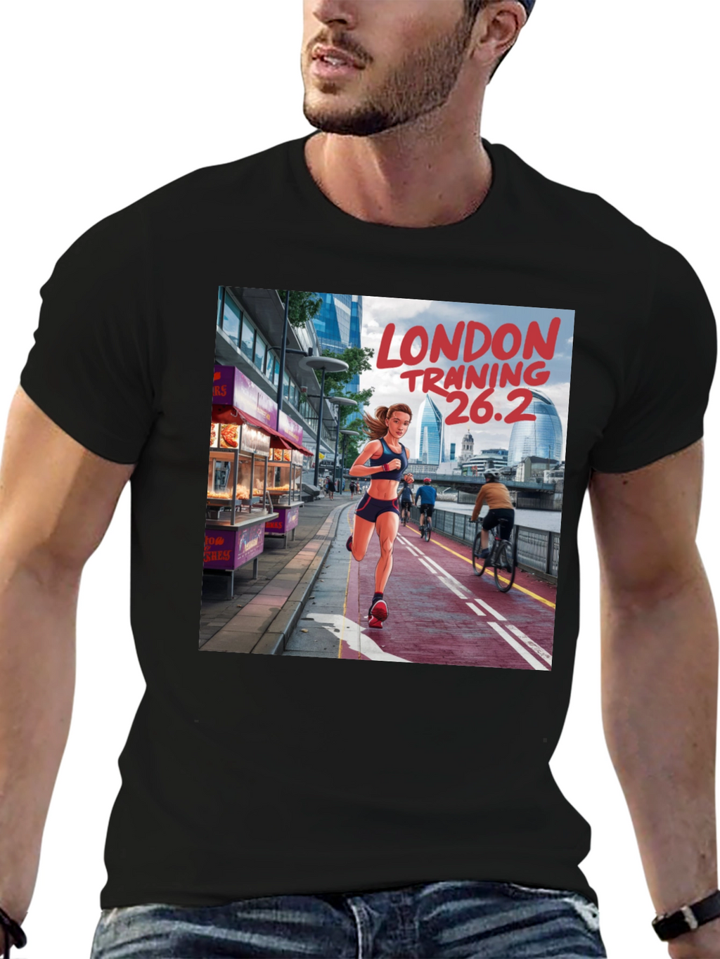 London Training 26.2 Graphic Tee