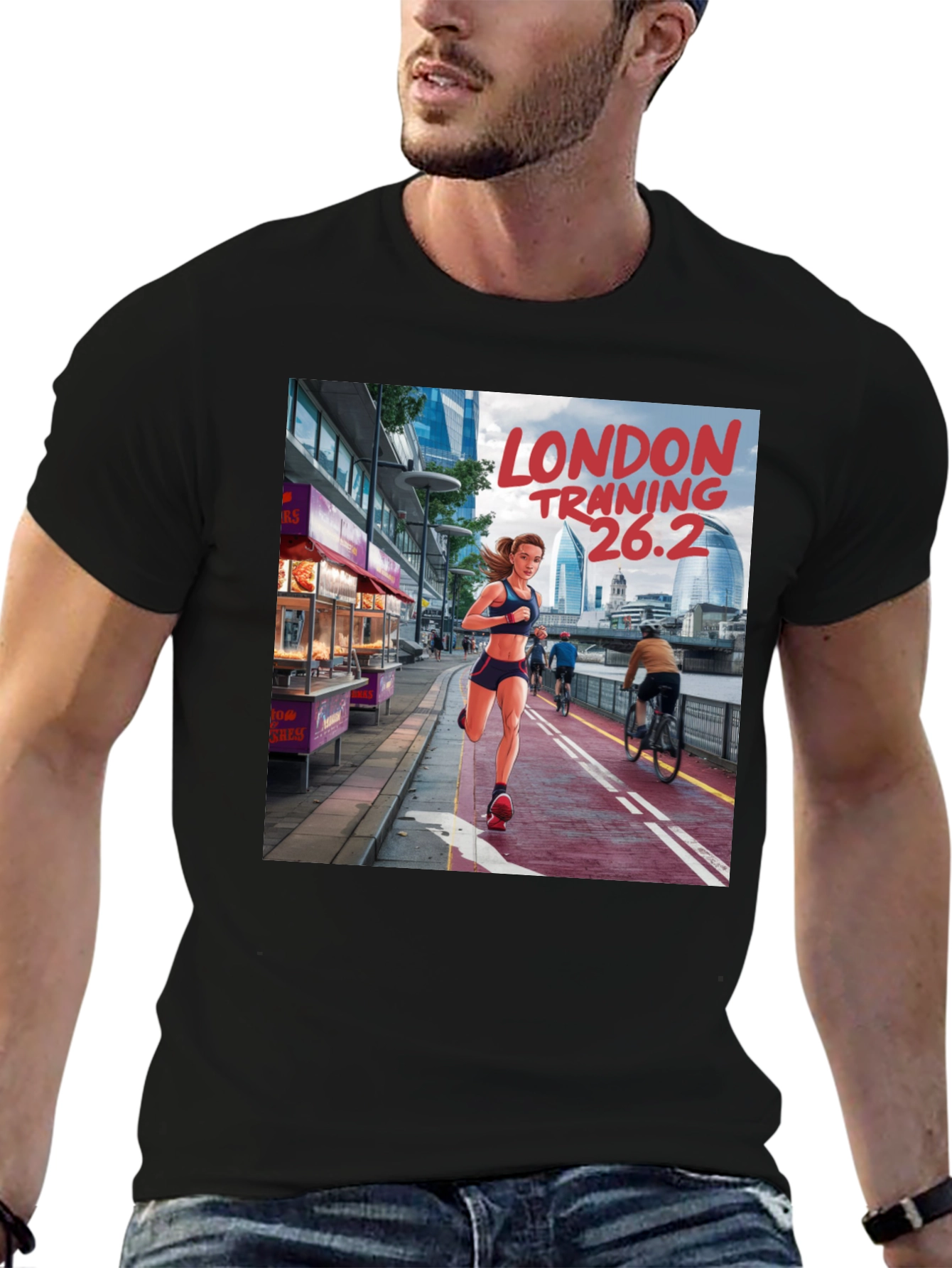 London Training 26.2 Graphic Tee