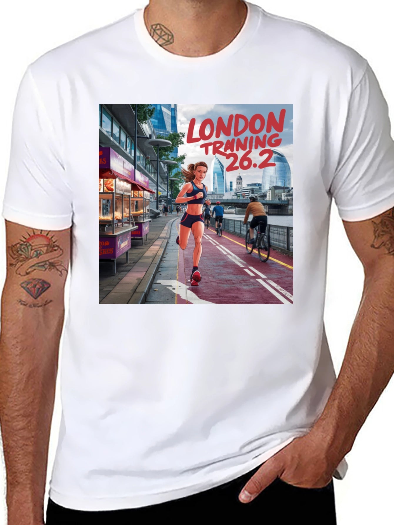 London Training 26.2 Graphic Tee