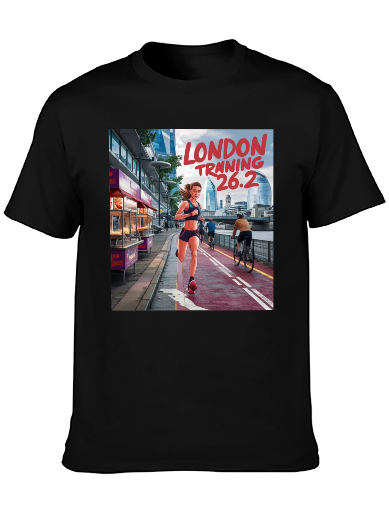 London Training 26.2 Graphic Tee