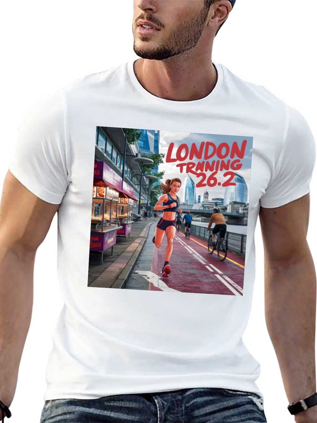London Training 26.2 Graphic Tee