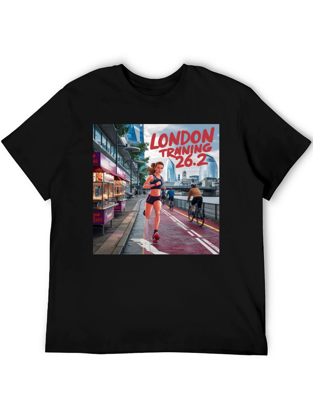 London Training 26.2 Graphic Tee
