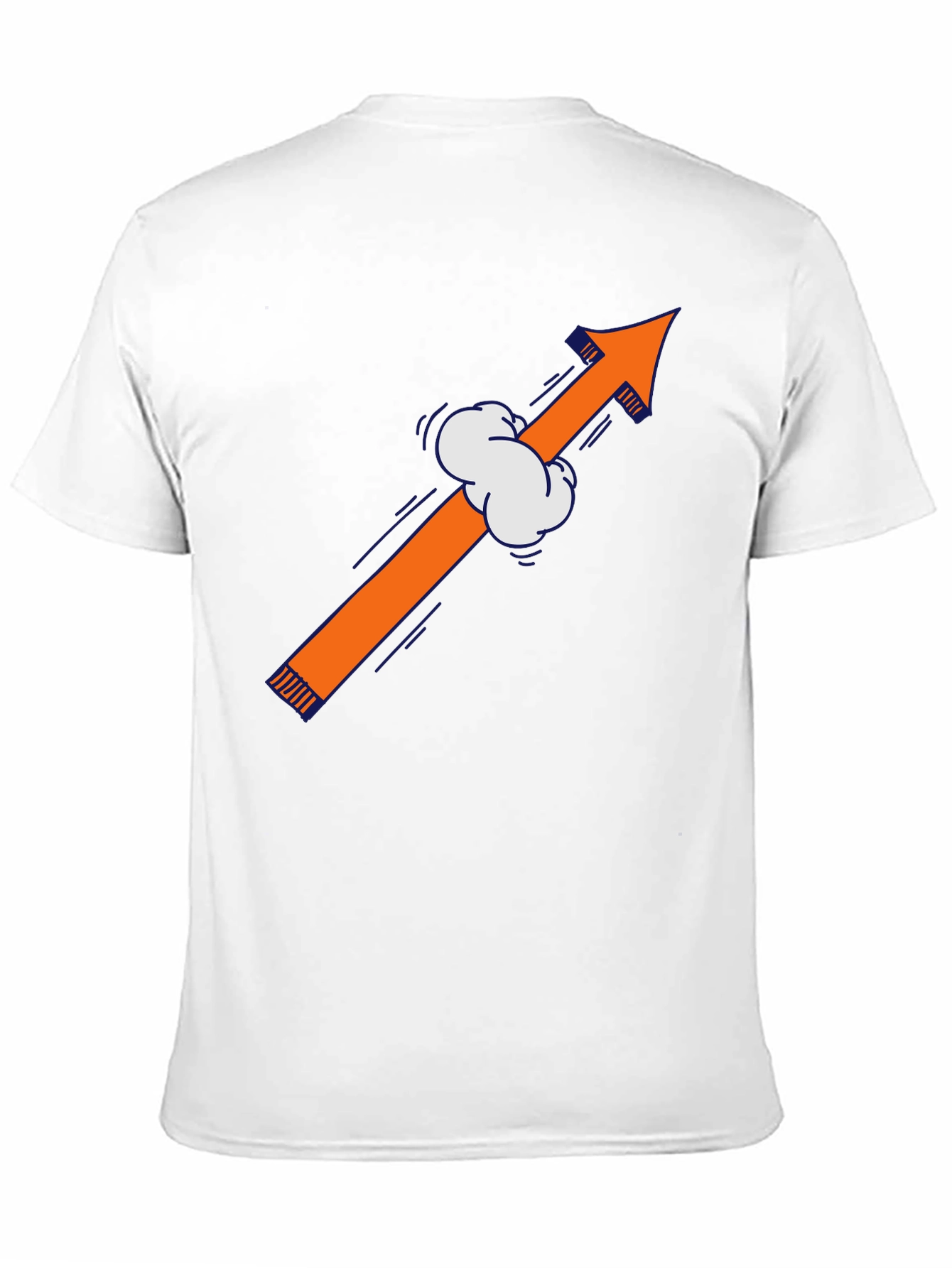 Arrow Up T-Shirt - Graphic Tee - Cotton Blend