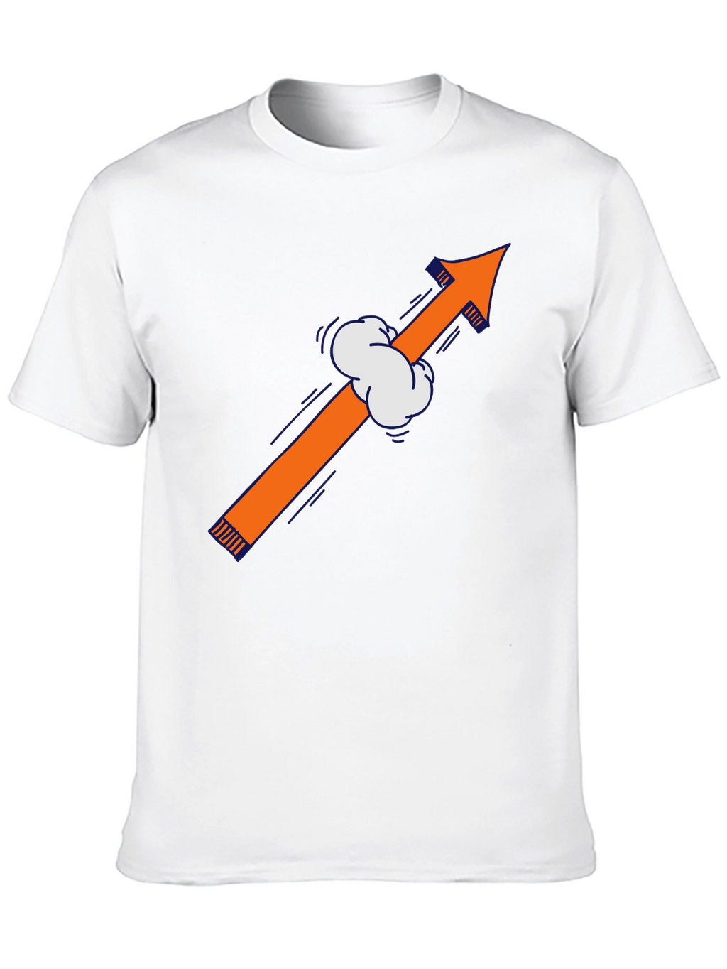 Arrow Up T-Shirt - Graphic Tee - Cotton Blend