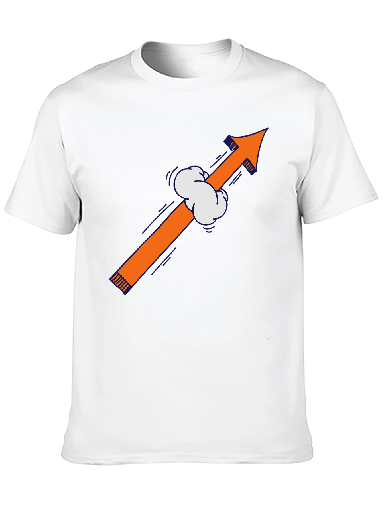 Arrow Up T-Shirt - Graphic Tee - Cotton Blend