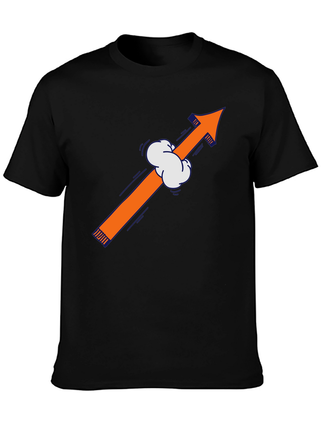 Arrow Up T-Shirt - Graphic Tee - Cotton Blend