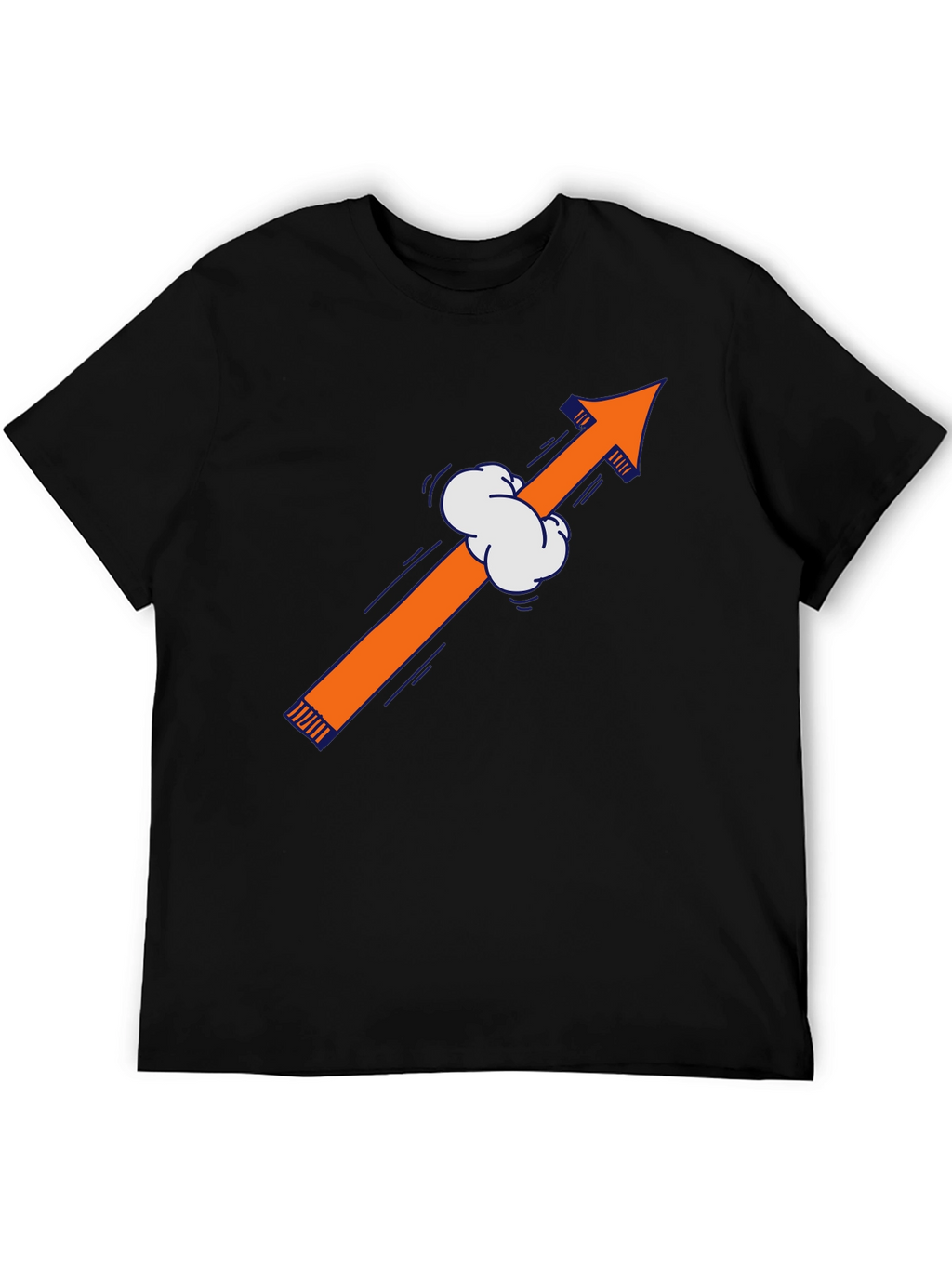 Arrow Up T-Shirt - Graphic Tee - Cotton Blend